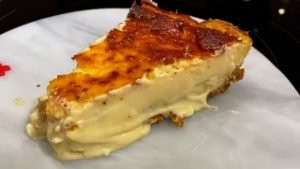 Receta de Tarta de Queso al Horno de Cristina Pedroche